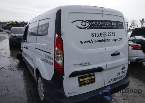 2019 Ford Transit Connect Xl z USA, uszkodzony, nr VIN NM0LS7E29K1384381